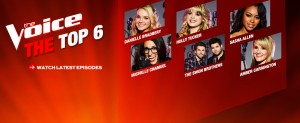 The Voice Top 6