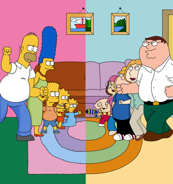 Family Guy Simpsons Crossover